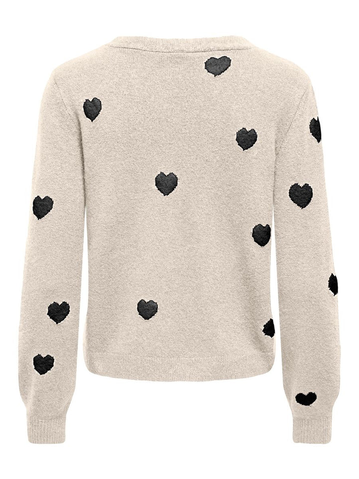 ONLRICA LS DETAIL V CARDI CC KNT