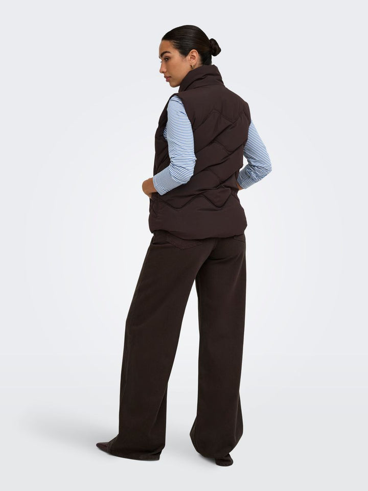 JDYPOWER SHORT WAISTCOAT OTW HAB