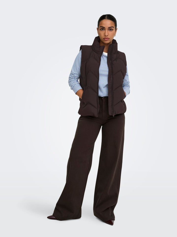 JDYPOWER SHORT WAISTCOAT OTW HAB