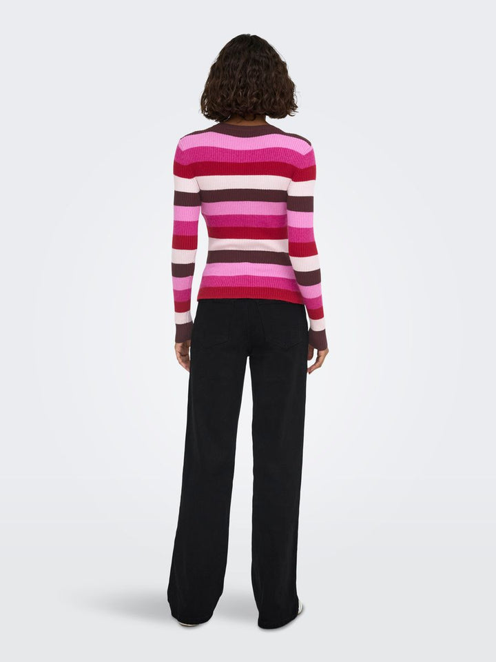 ONLIBI LS O-NECK RIB CC KNT