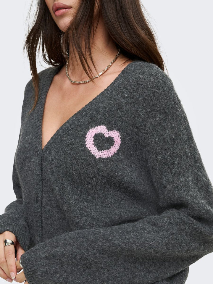 ONLLOVIE LS V-NECK CARDIGAN CC KNT