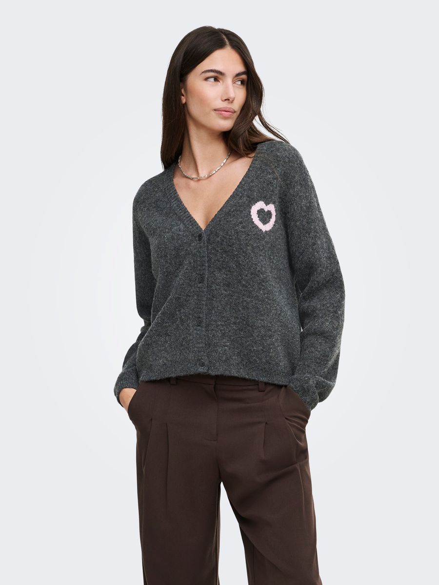ONLLOVIE LS V-NECK CARDIGAN CC KNT