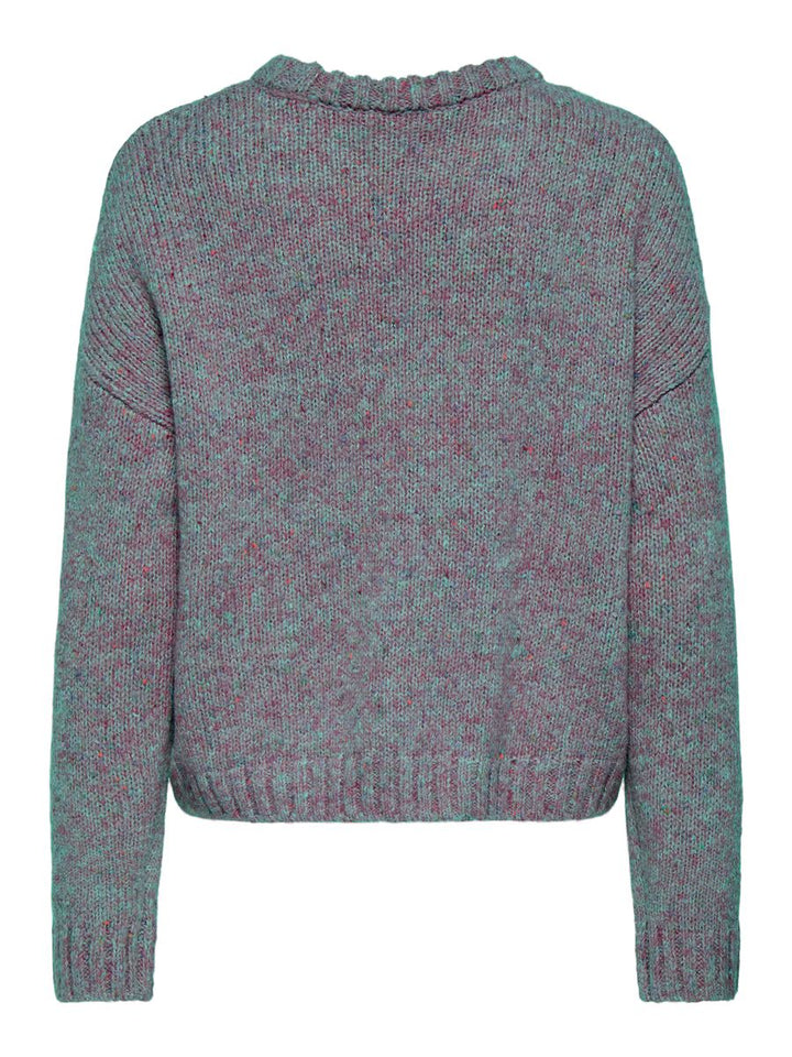 ONLSMILLA LS LOOSE O-NECK CS KNT
