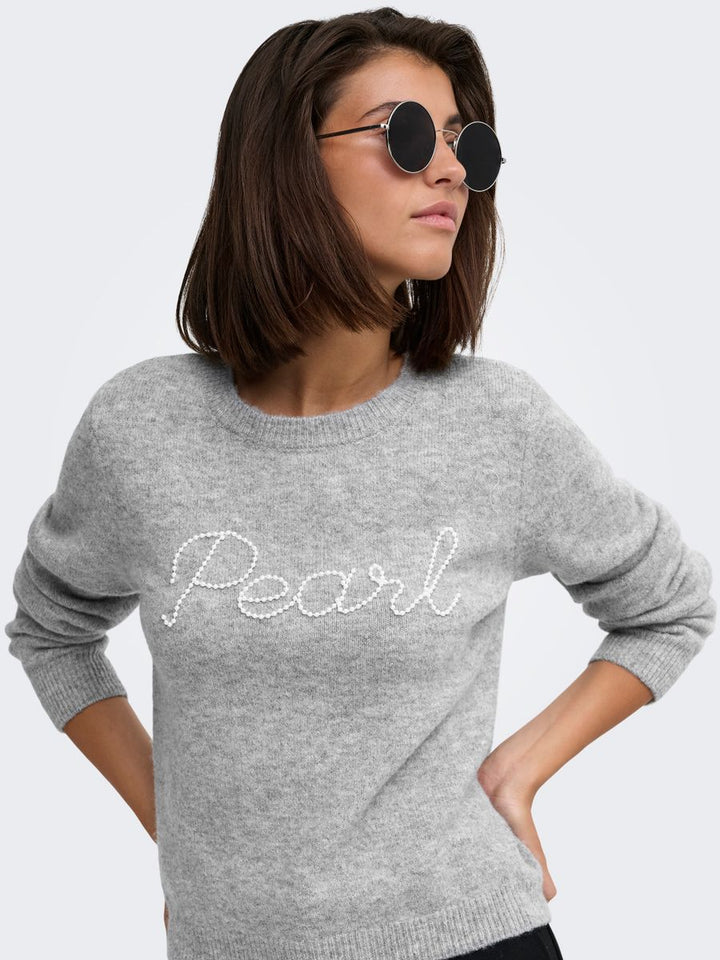 JDYLEONA L/S ON PEARL PULLOVER KNT