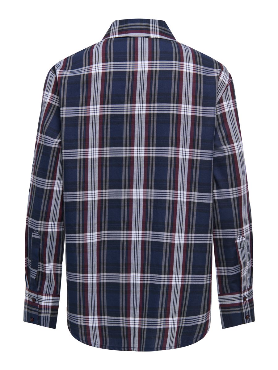 ONLSURANI L/S CHECK EMB SHIRT WVN