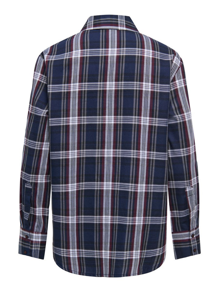 ONLSURANI L/S CHECK EMB SHIRT WVN