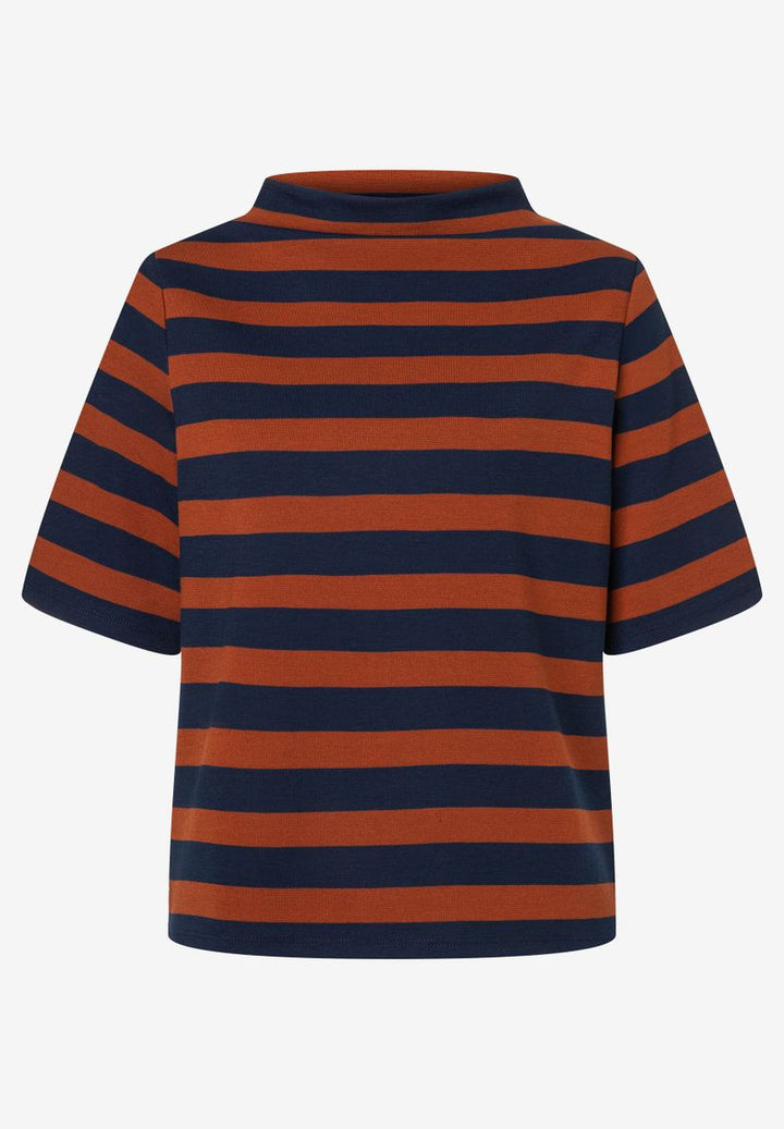 Streifenshirt mit Turtleneck