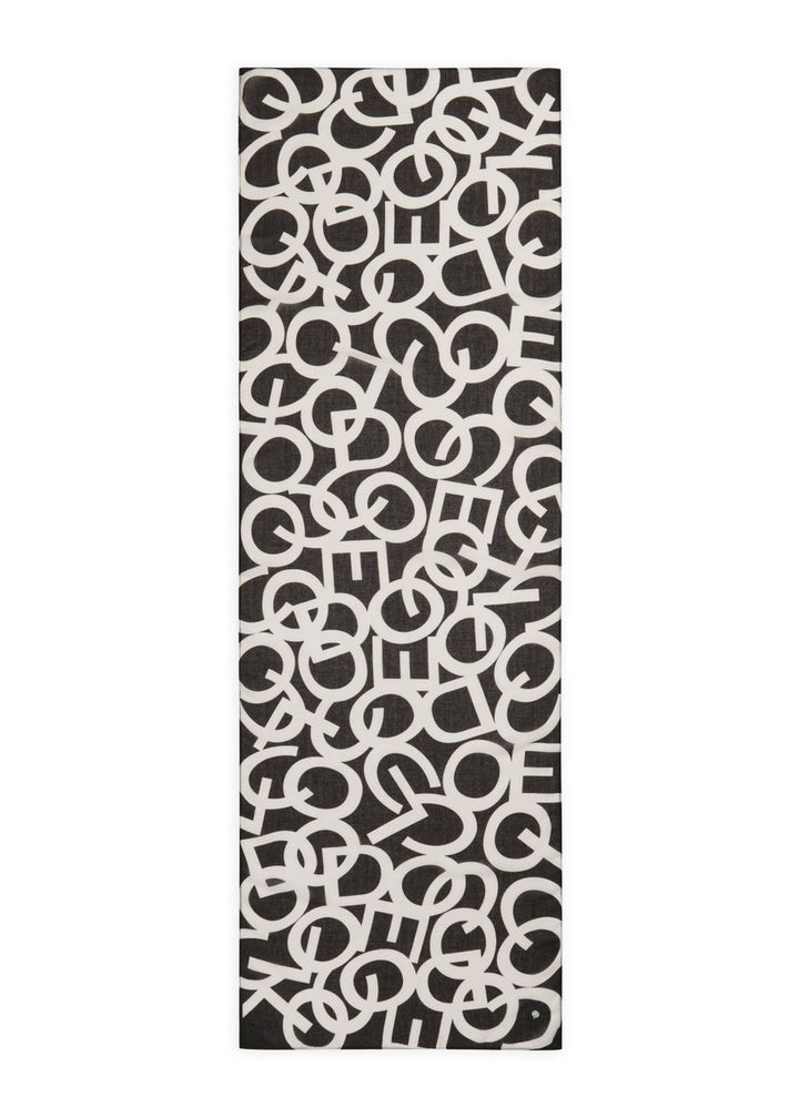 Schal aus recyceltem Polyester mit Codello-Buchstaben (3er-Pack)