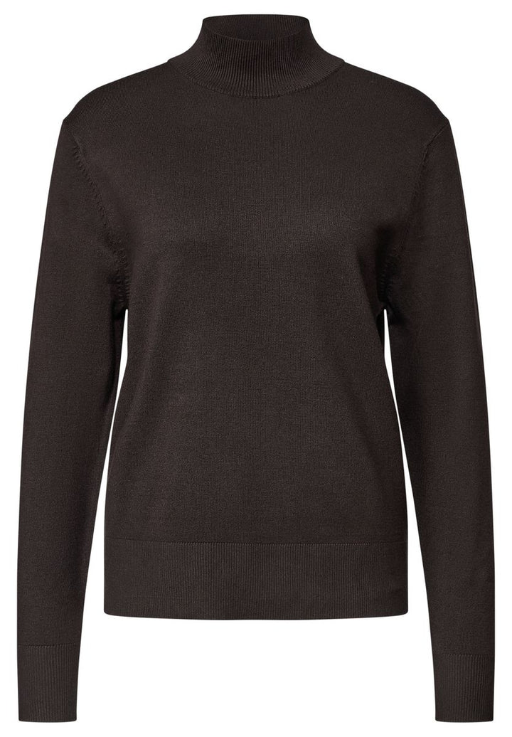 Basic Pullover mit Turtle Neck