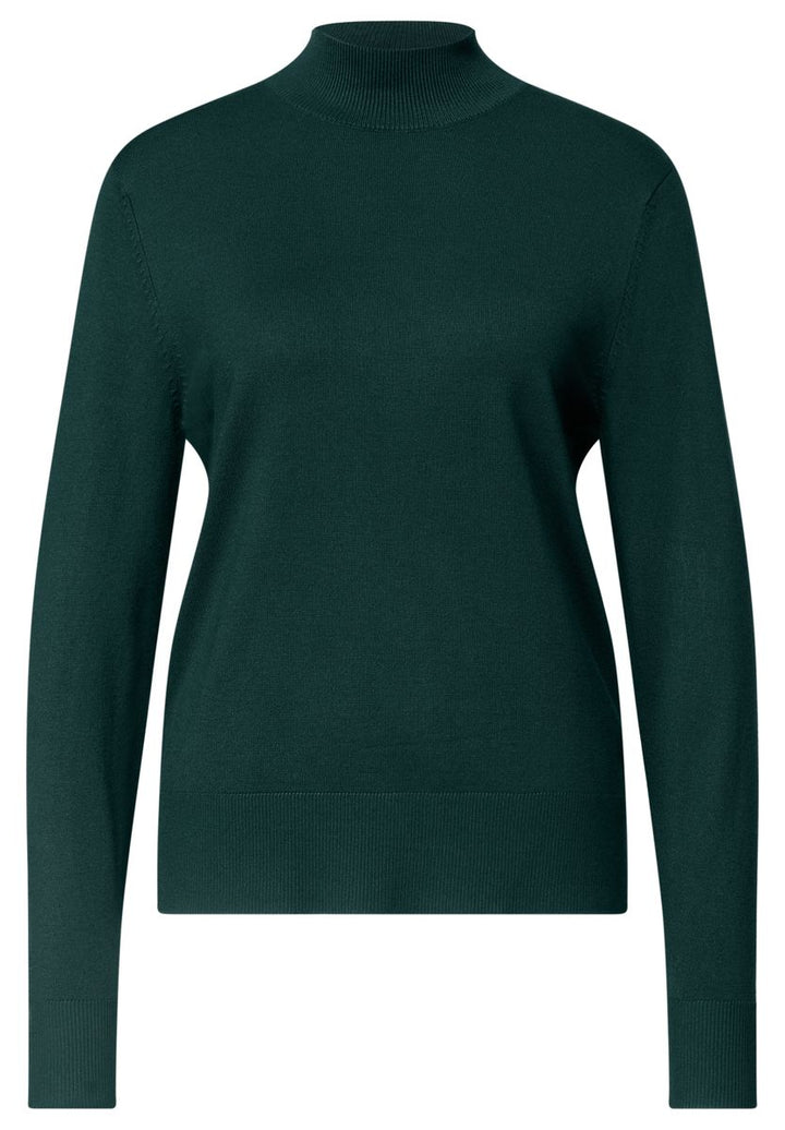 Basic Pullover mit Turtle Neck