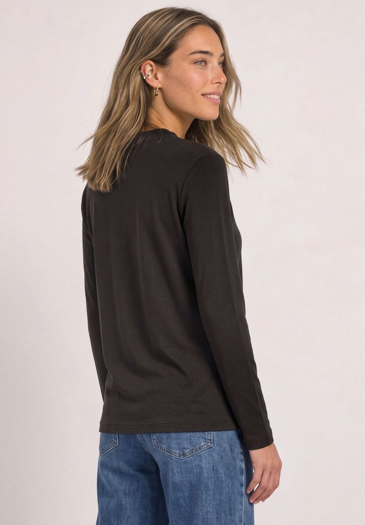 Shirt mit Turtle Neck und Schlitzdetail
