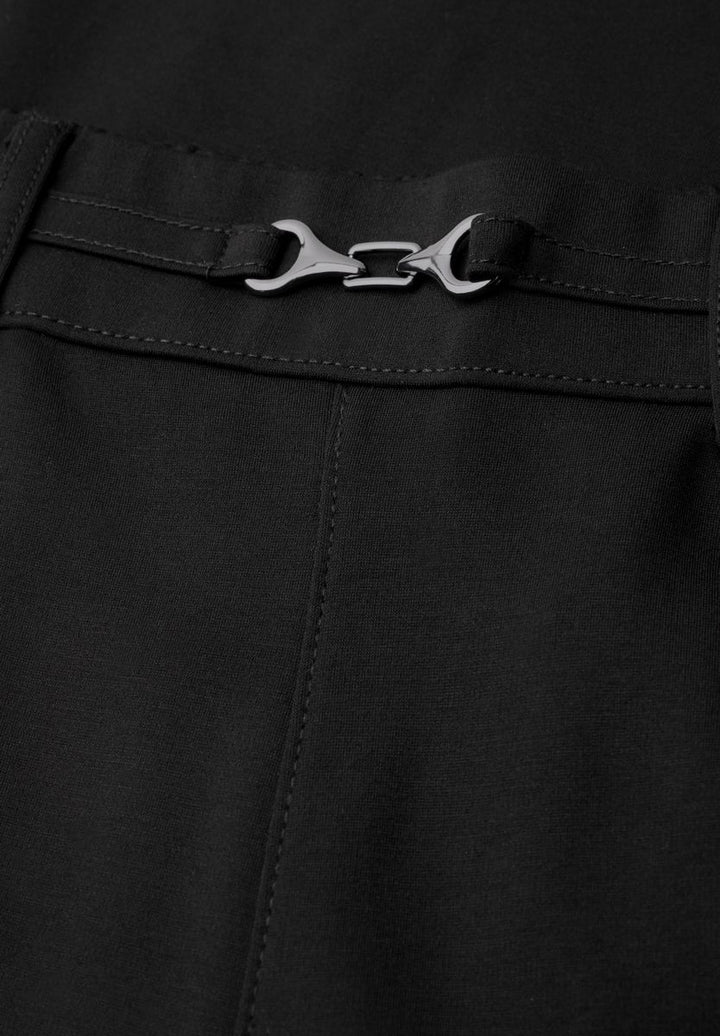 High Waist Straight Leg Hose im Casual Fit