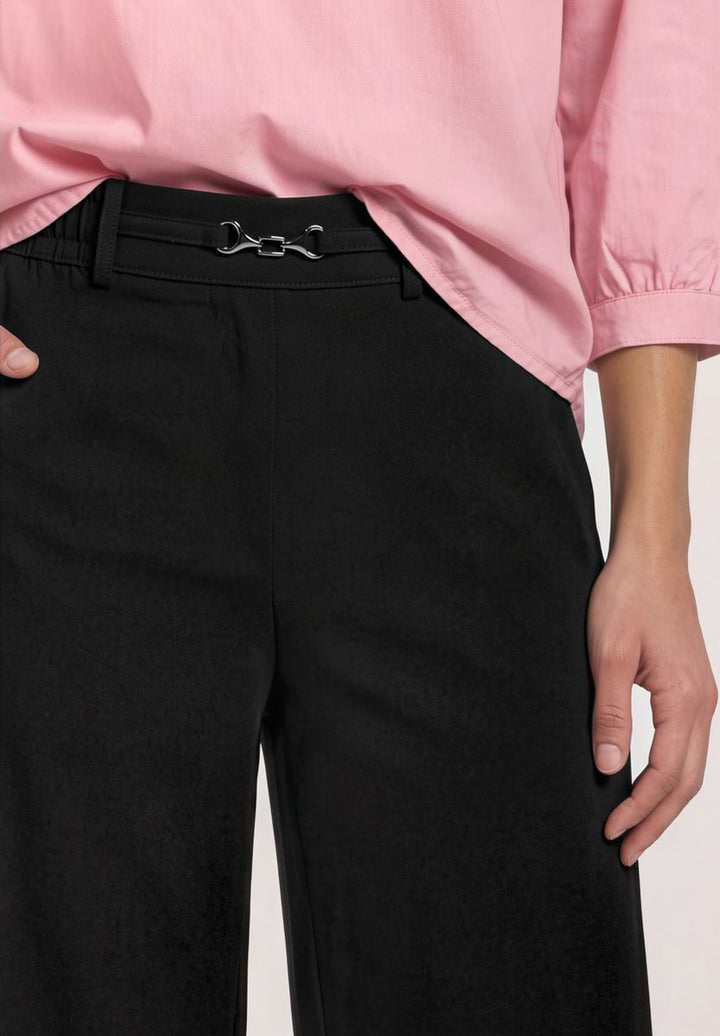 High Waist Straight Leg Hose im Casual Fit