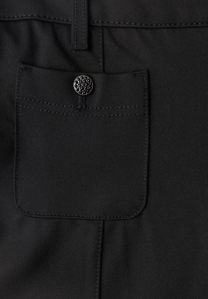 Bootcut Hose mit aufgesetzten Taschen