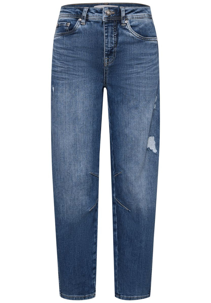 Relaxed Barrel Leg Jeans im Loose Fit