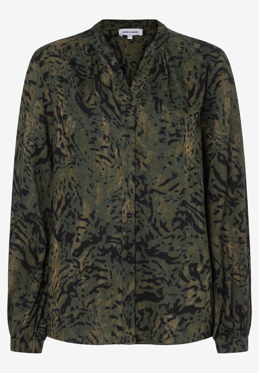 Bluse mit Allover-Print