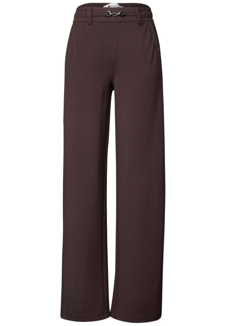 High Waist Straight Leg Hose im Casual Fit