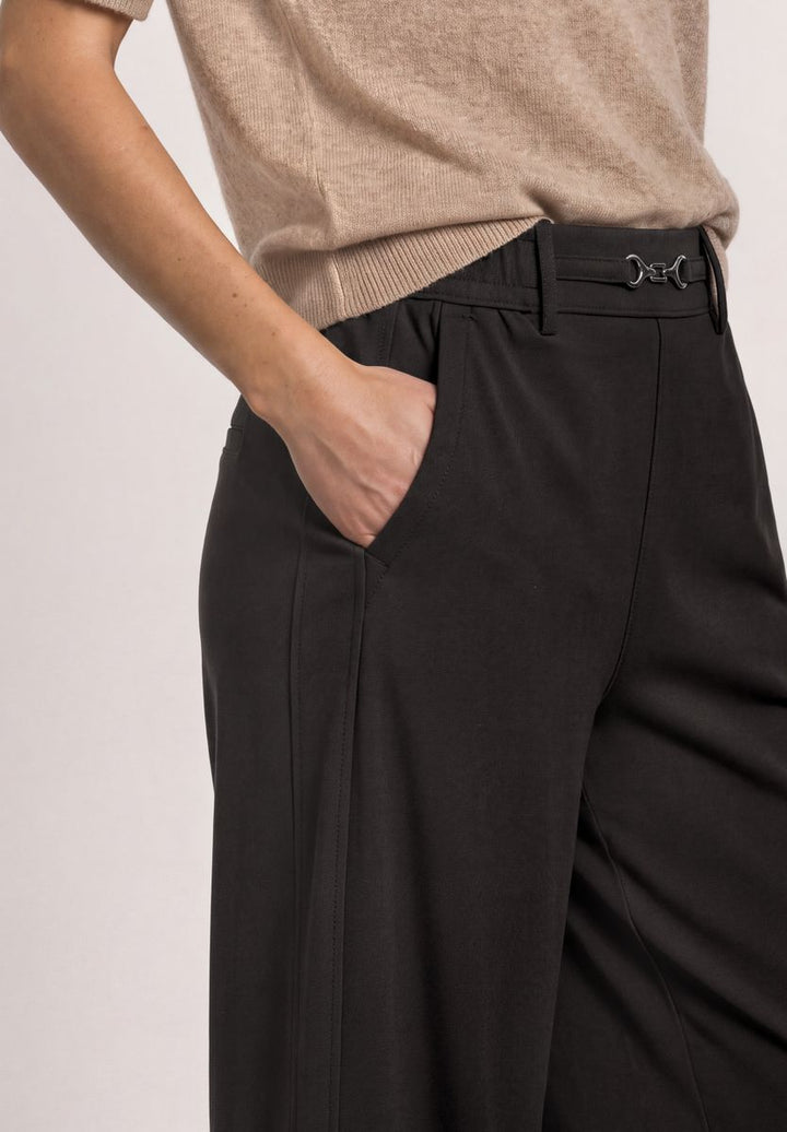 High Waist Straight Leg Hose im Casual Fit
