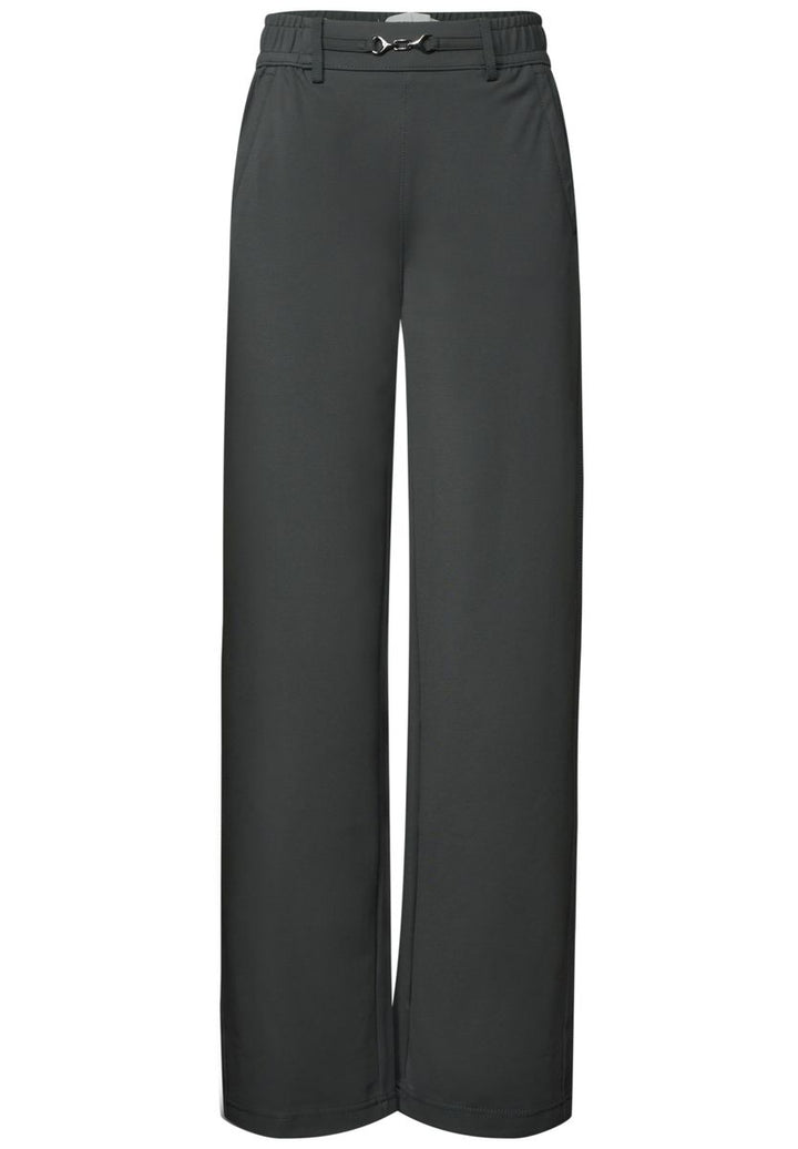 High Waist Straight Leg Hose im Casual Fit