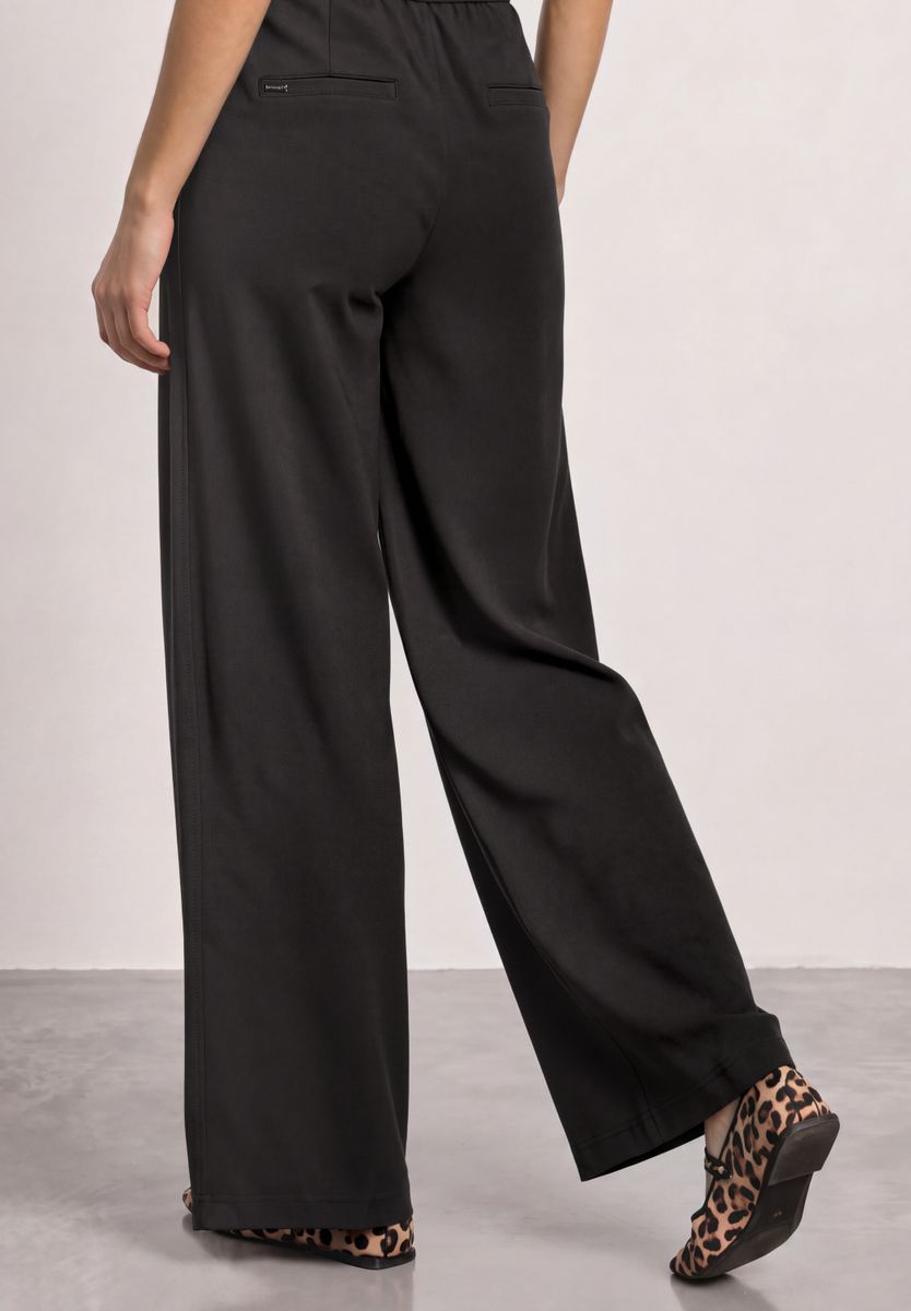 High Waist Straight Leg Hose im Casual Fit