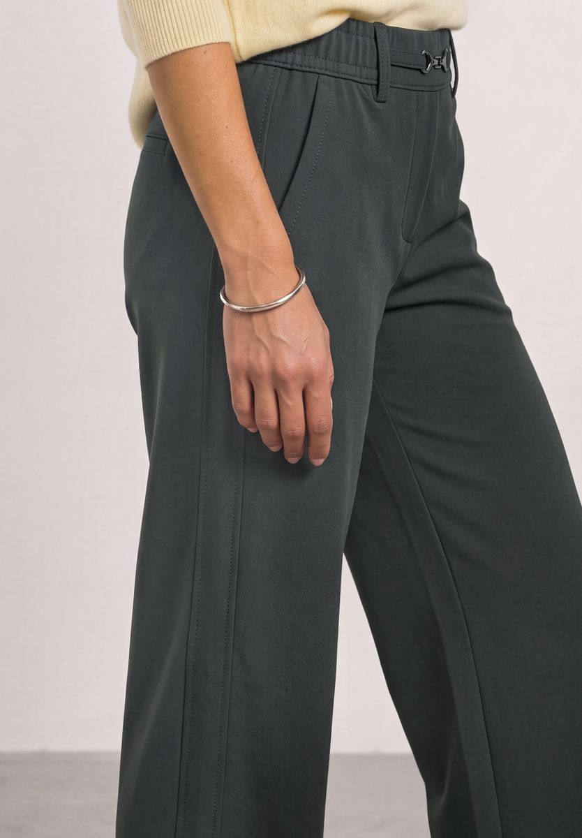 High Waist Straight Leg Hose im Casual Fit