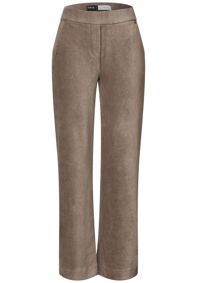 High Waist Straight Leg Hose im Loose Fit