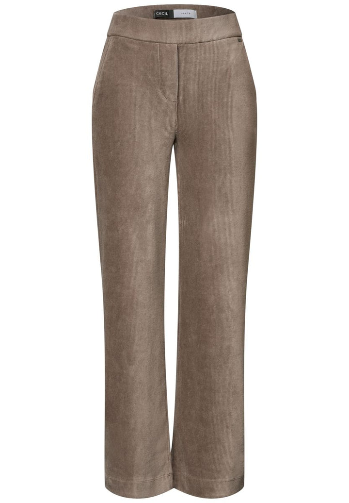 High Waist Straight Leg Hose im Loose Fit