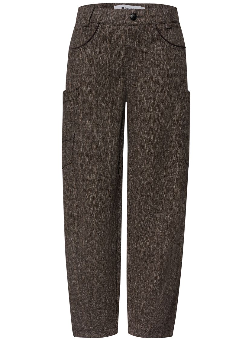 Barrel Leg Hose mit aufgesetzten Taschen