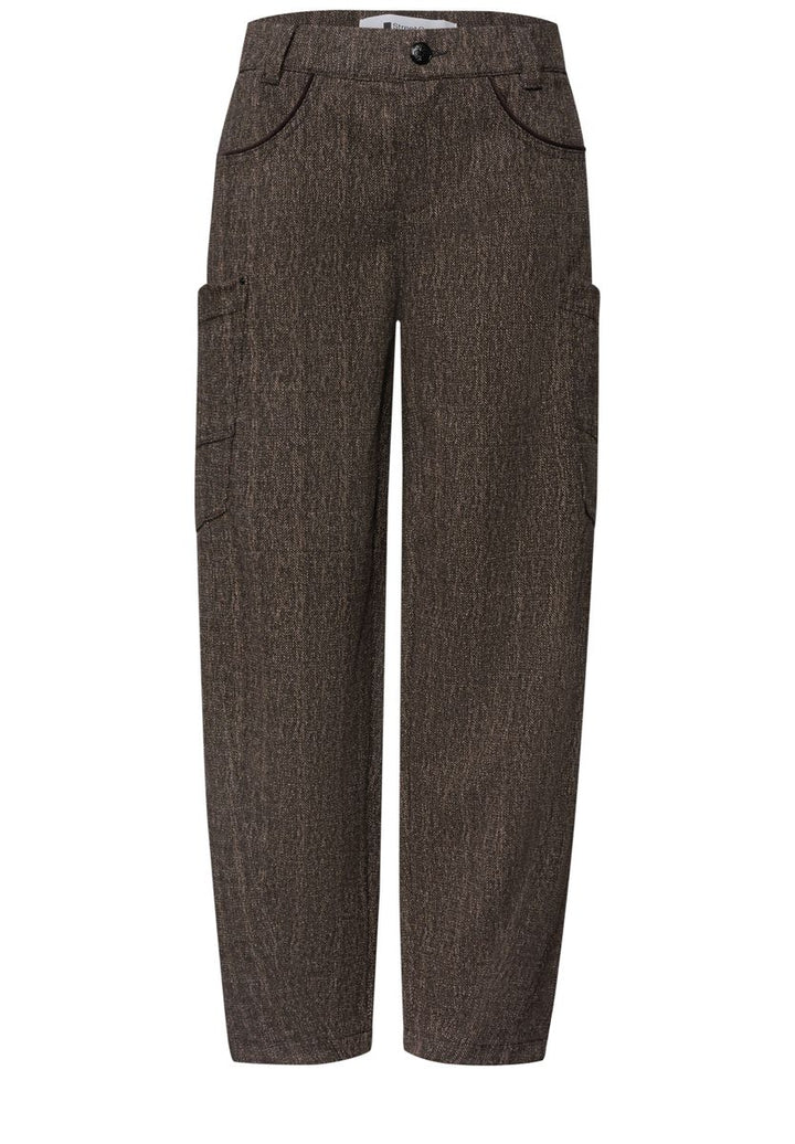 Barrel Leg Hose mit aufgesetzten Taschen