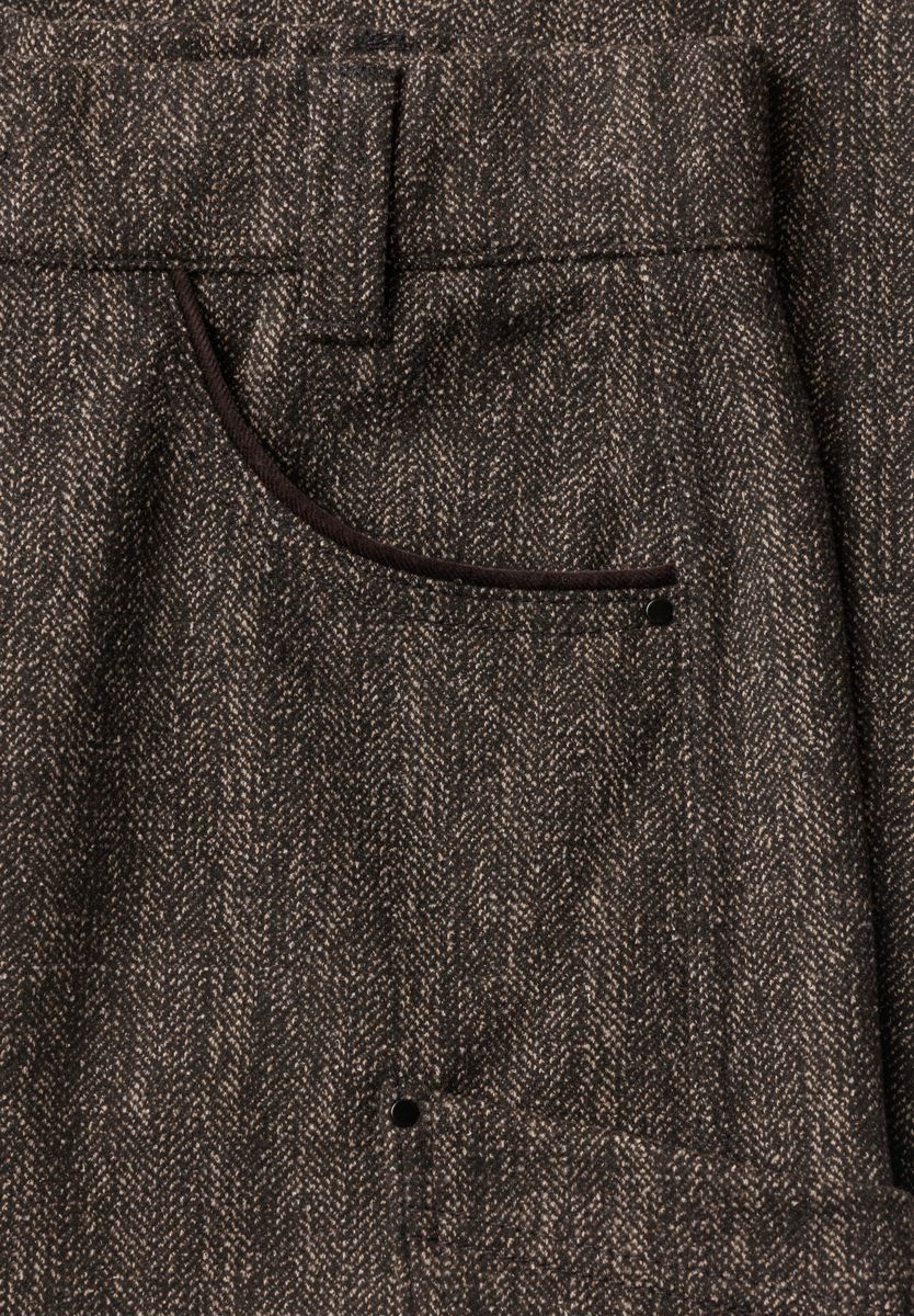 Barrel Leg Hose mit aufgesetzten Taschen