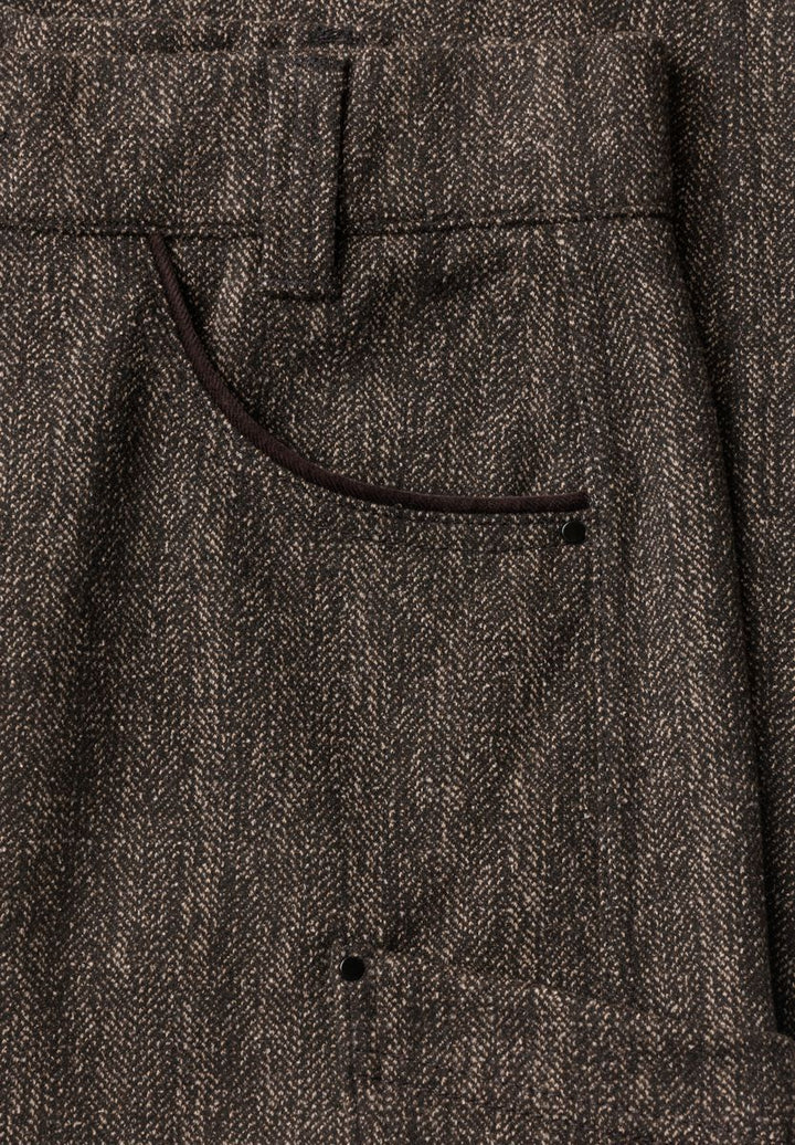 Barrel Leg Hose mit aufgesetzten Taschen