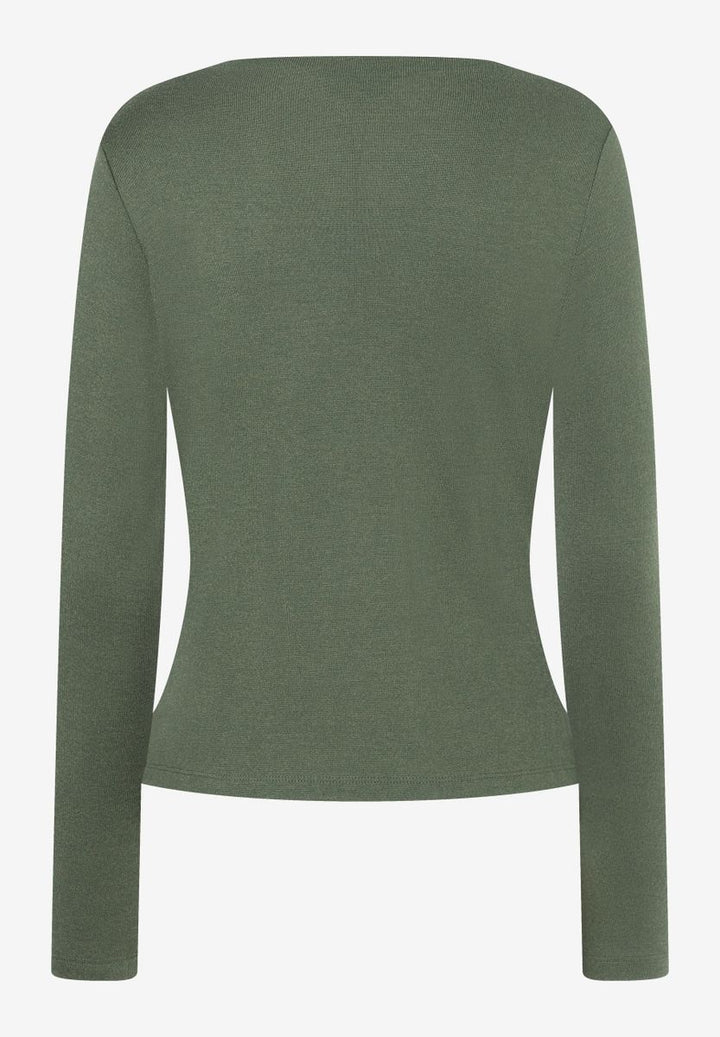 T-Shirt mit Knot-Detail
