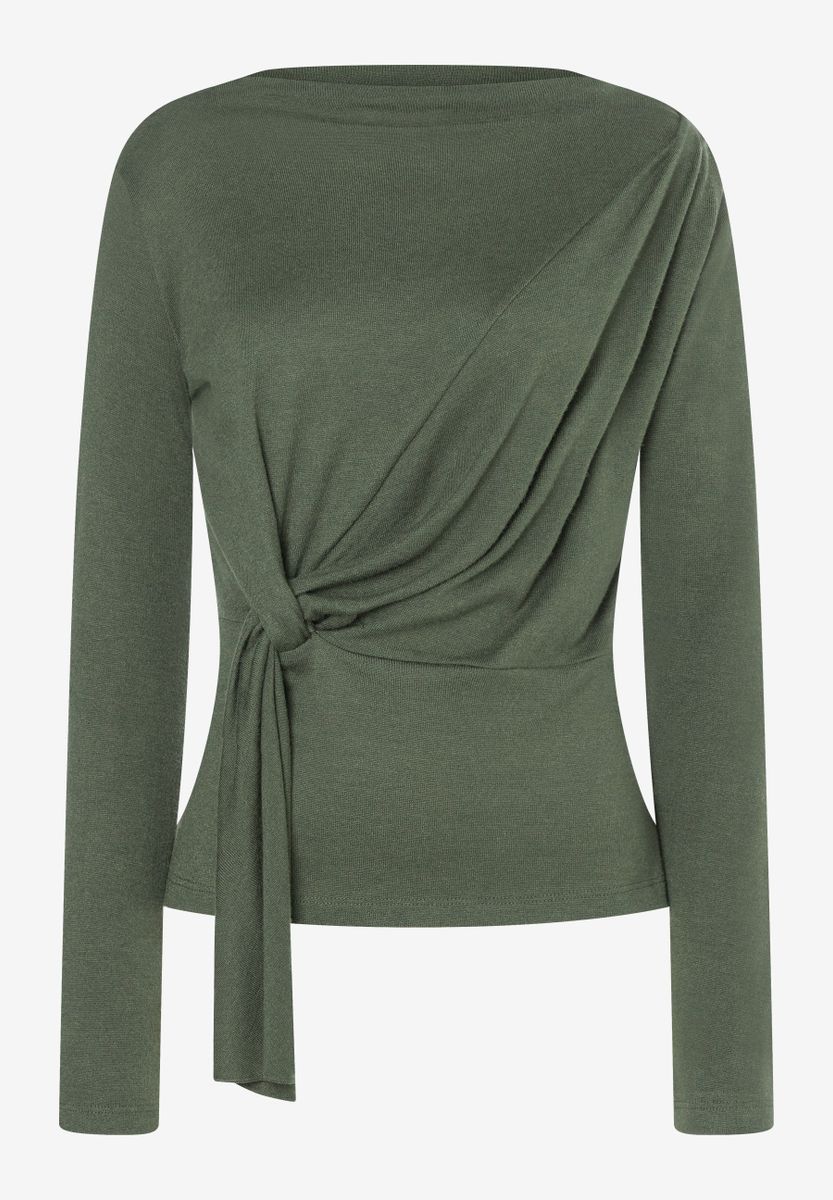 T-Shirt mit Knot-Detail