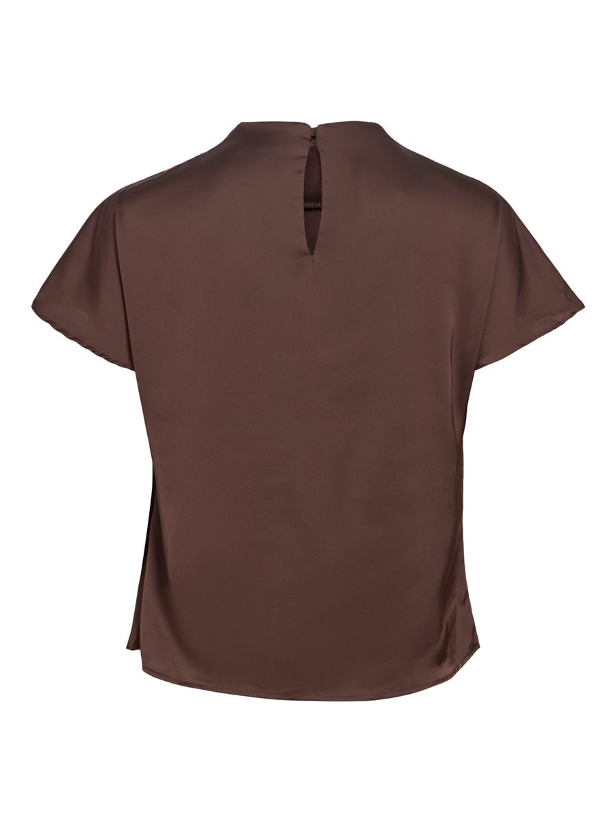 VIELMINA FUNNEL NECK S/S TOP/1