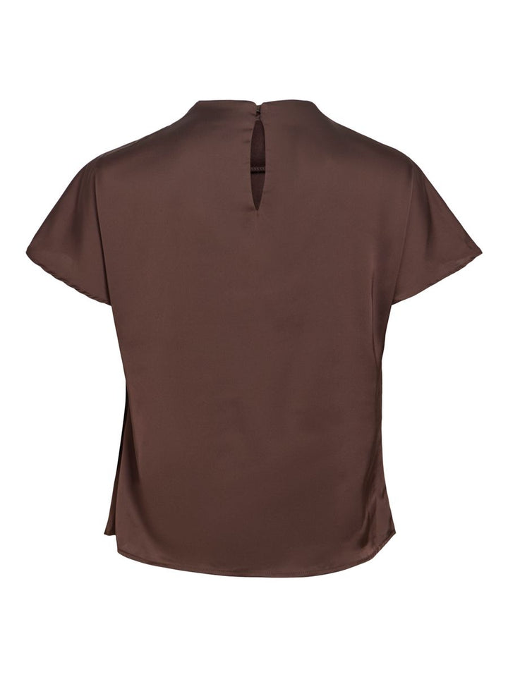 VIELMINA FUNNEL NECK S/S TOP/1