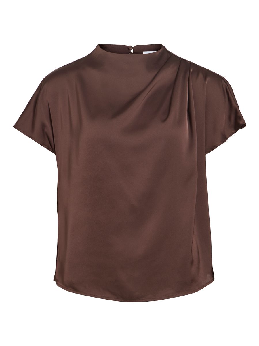 VIELMINA FUNNEL NECK S/S TOP/1