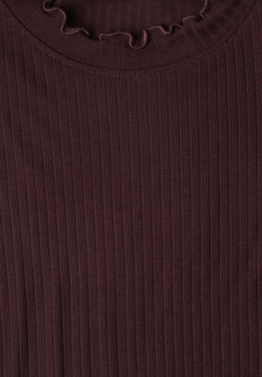 Langarm Shirt mit Turtle Neck