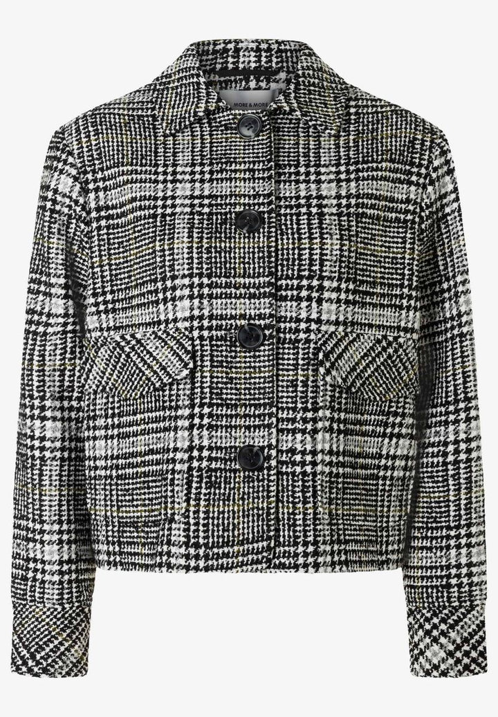 Jacke mit Glencheck-Karo