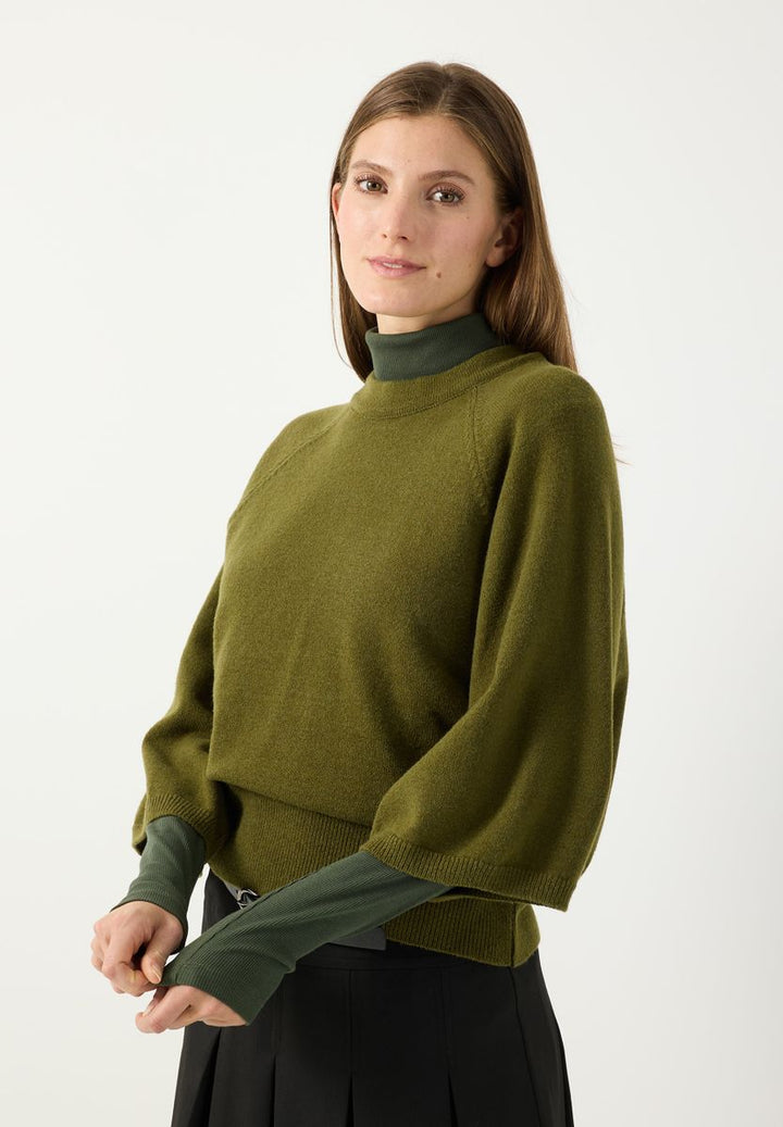 Pullover mit weiten Ärmeln