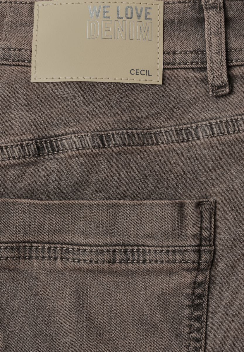High Waist Barrel Leg Jeans im Loose Fit