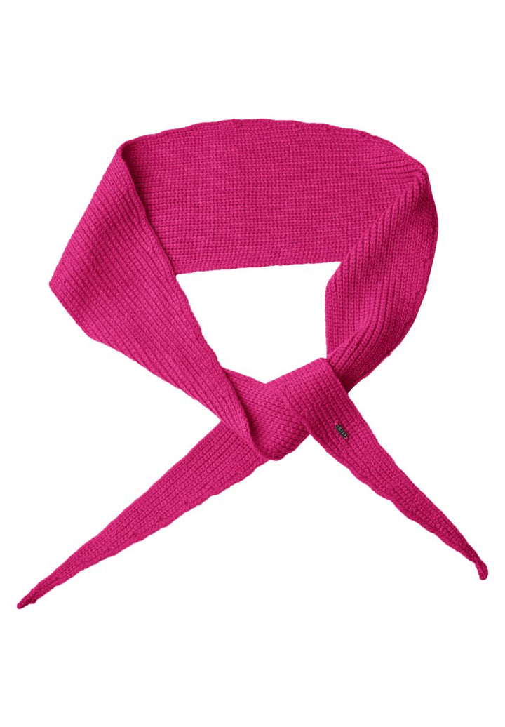 Strickschal in Unifarbe