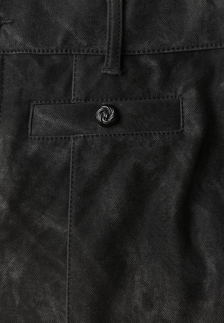 High Waist Bootcut Hose im Slim Fit