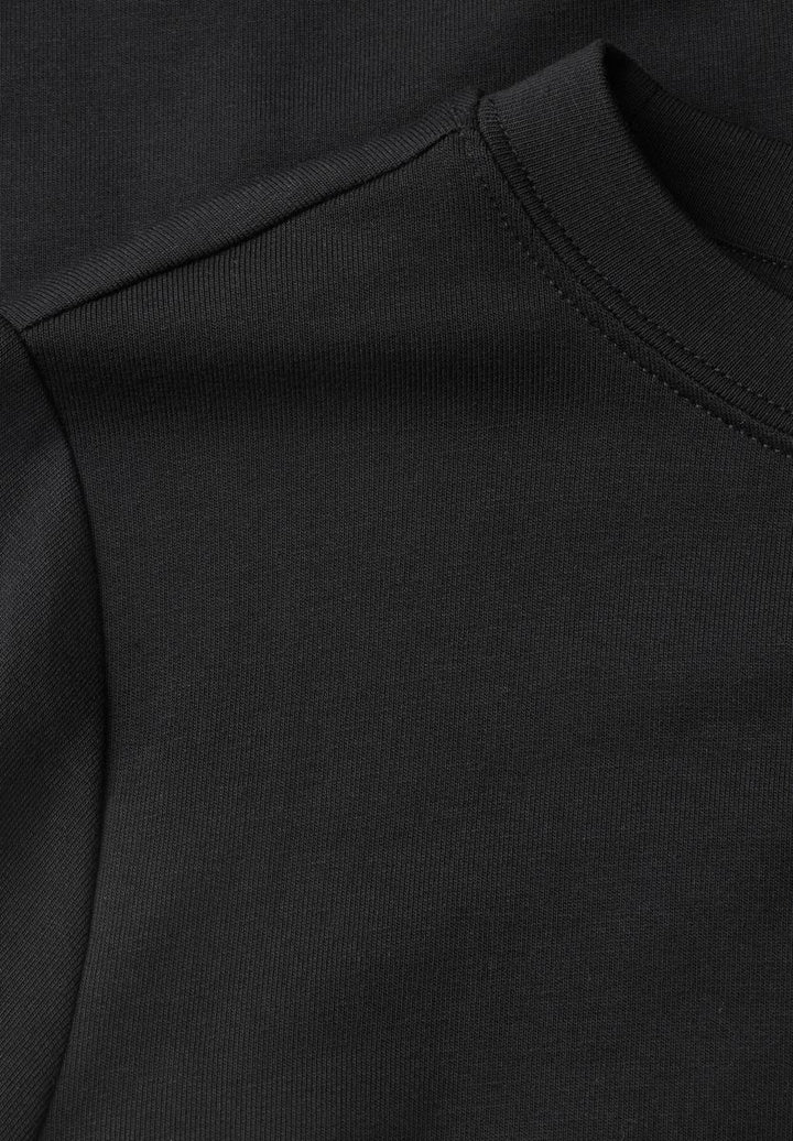 Langarm Shirt mit Tunnelzug am Saum