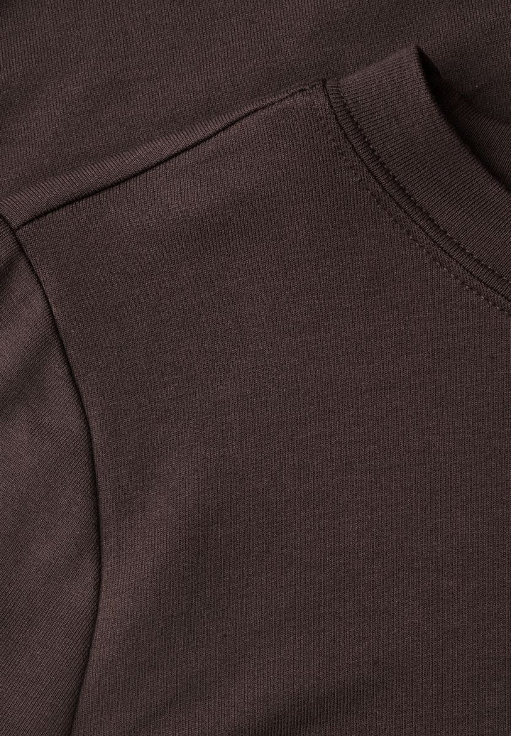 Langarm Shirt mit Tunnelzug am Saum