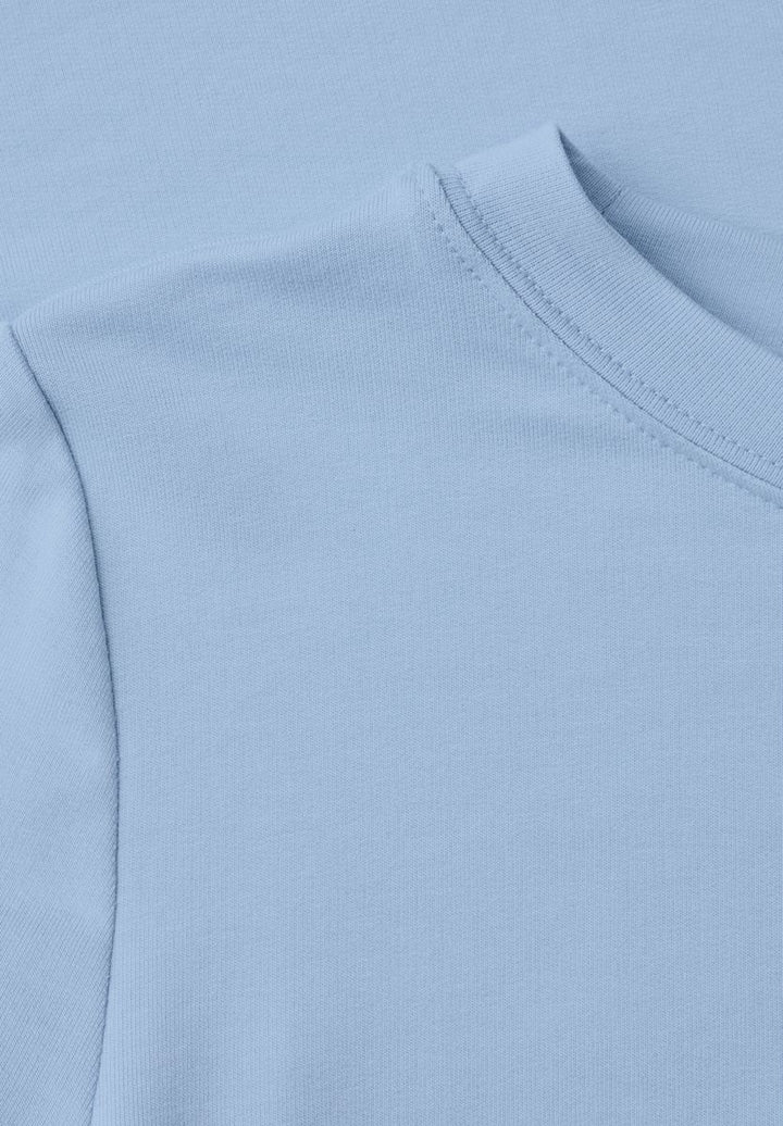 Langarm Shirt mit Tunnelzug am Saum