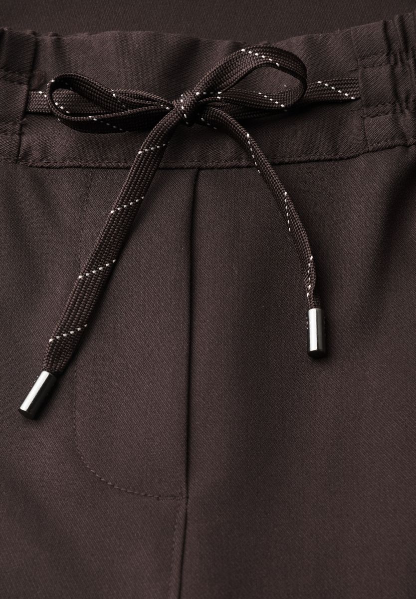 High Waist Wide Leg Hose im Loose Fit