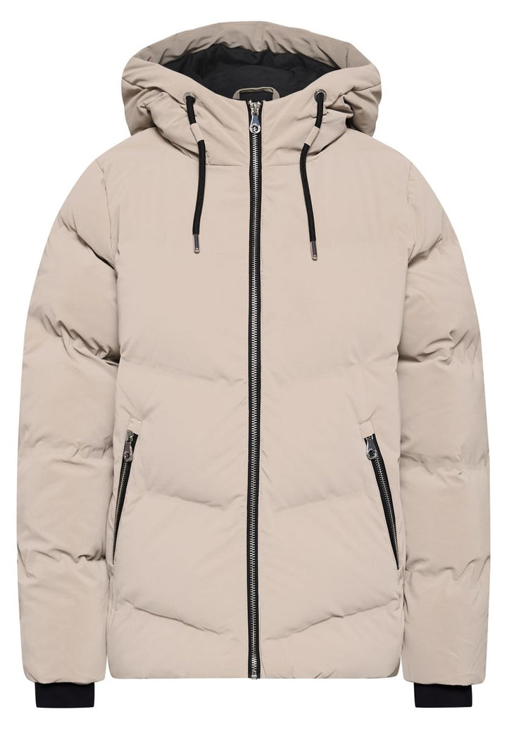 Pufferjacke mit Kapuze