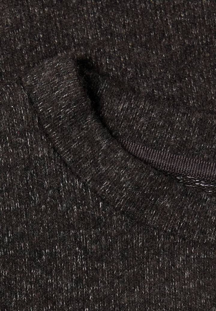 Langarm Shirt mit angeschrägter Layering-Kante