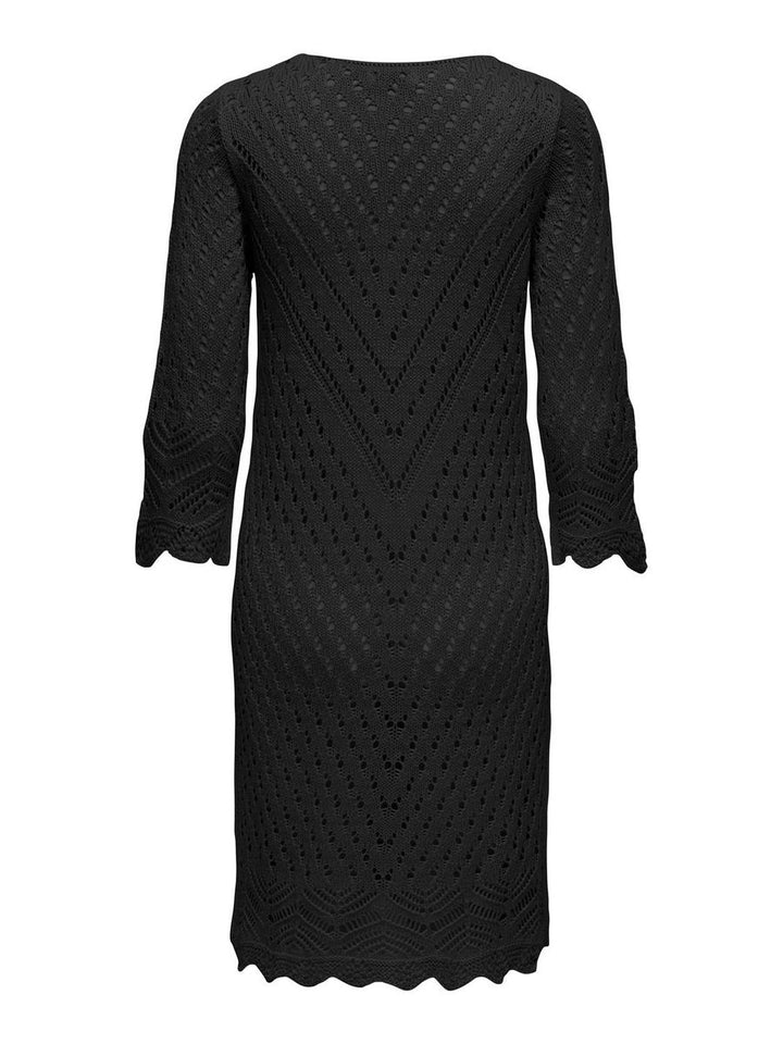 JDYSUN 3/4 V-NECK DRESS KNT