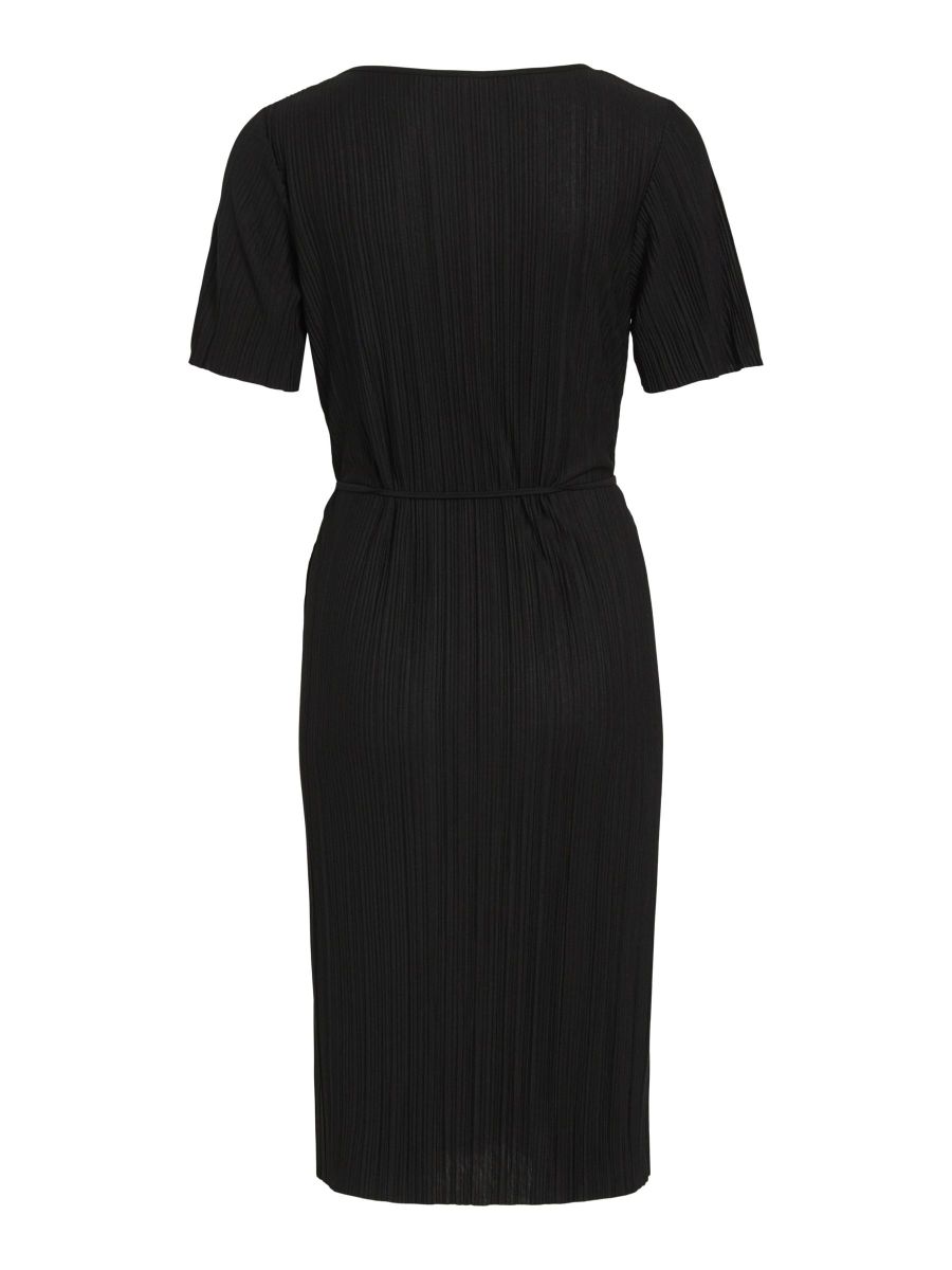 VIPLISA V-NECK S/S DRESS/SU/VOL